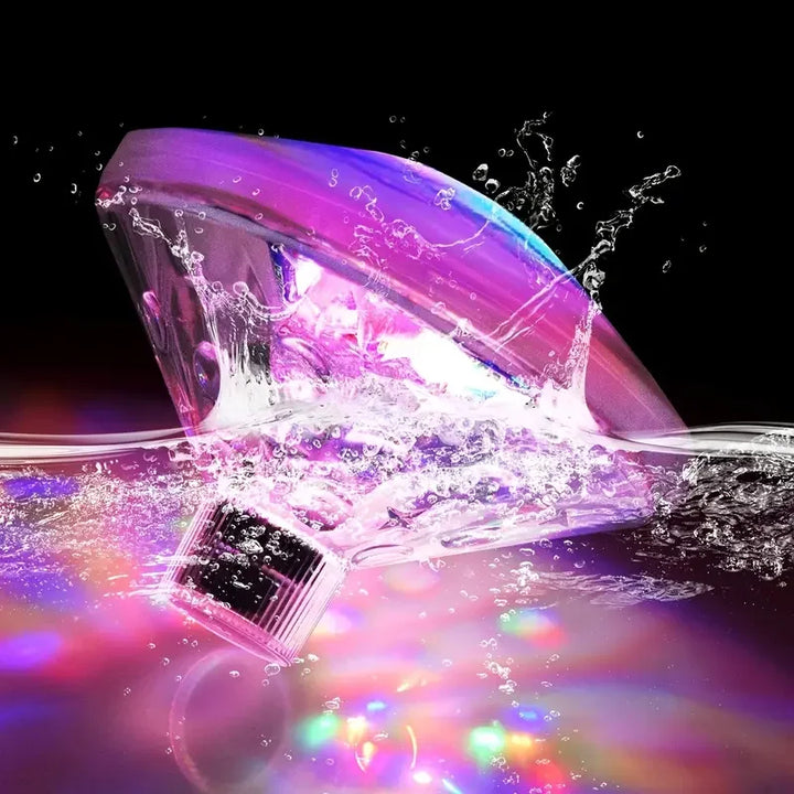 Luvikno | Flytende LED Undervannslampe AquaLuma | RGB Fargeendring | IP67 Vanntett | For Basseng, Badekar & Fest
