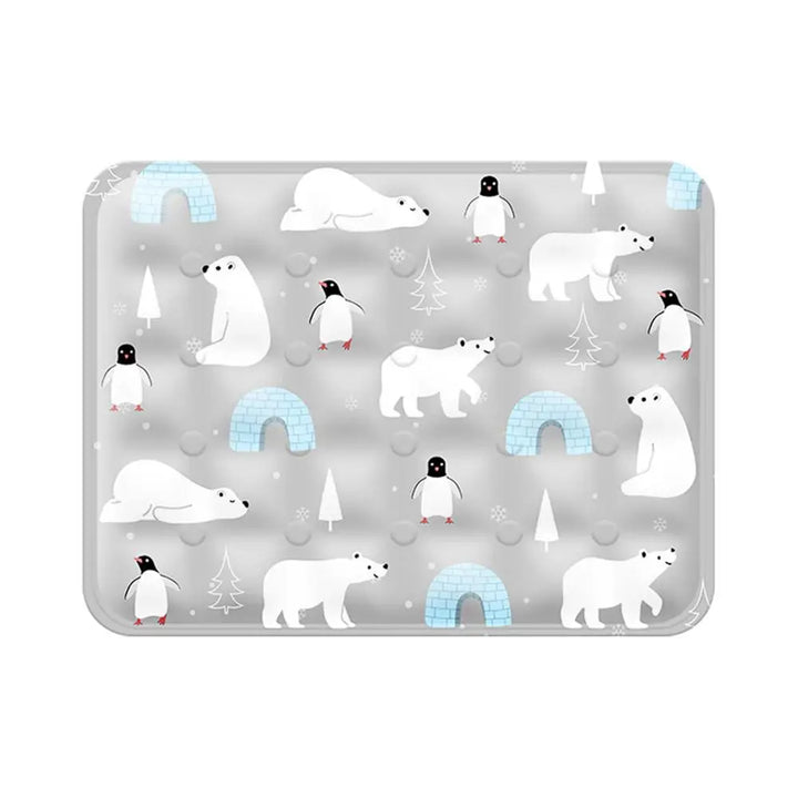 Luvikno | FrostPaws Kjølematte for Hund og Katt | Gjenbrukbar & Fyllt med Gel | For Sommer & Reise | PVC