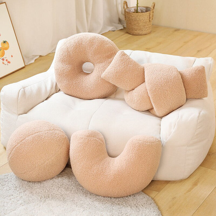 Plush Puter - Doughnut, Globe, Bue og Knytte | Luvikno