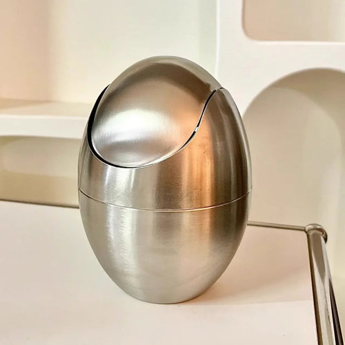 LuxBin Mini Søppelbøtte laget av Rustfritt Stål Luvikno