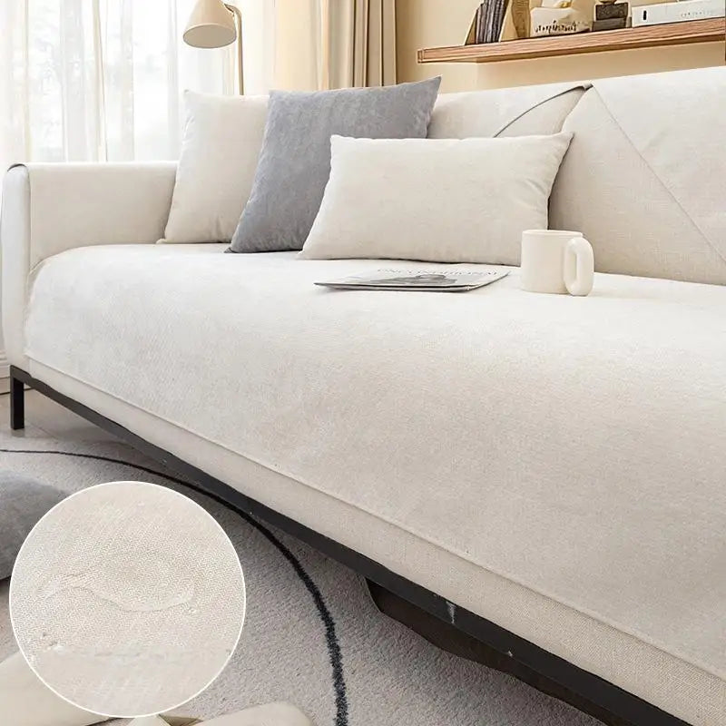 Anti-skli sofa setetrekk vannavvisende og ripebestandig Luvikno