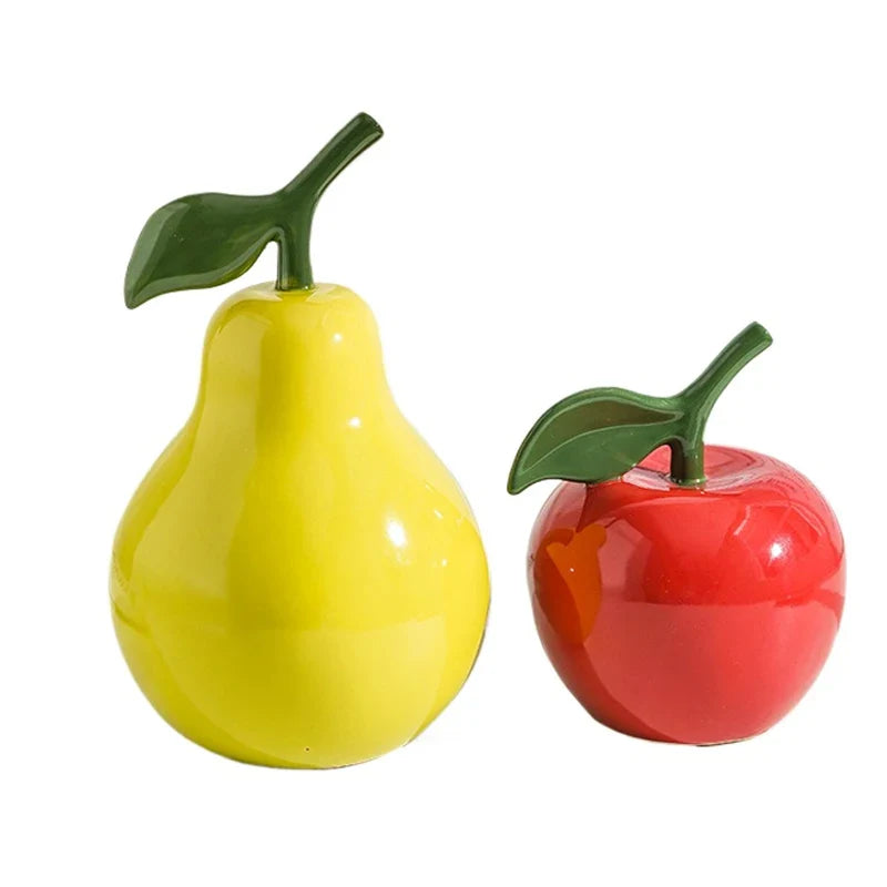 Frukt Keramisk Ornament – Borddekorasjon & Hjem Accent | Luvikno