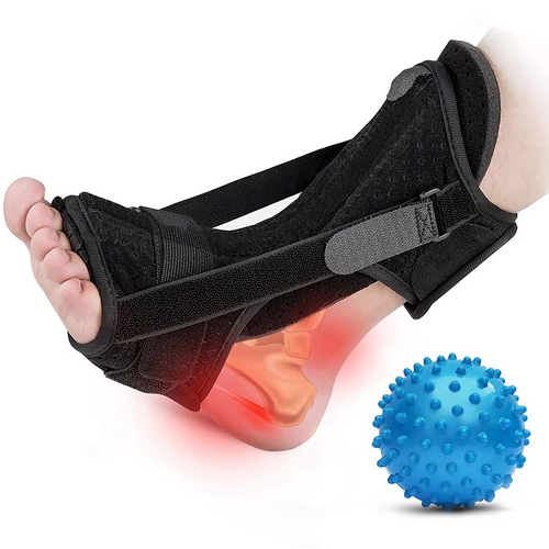 Justerbar Plantar Fasciitt og Akillestendinitt Natt Splint Luvikno