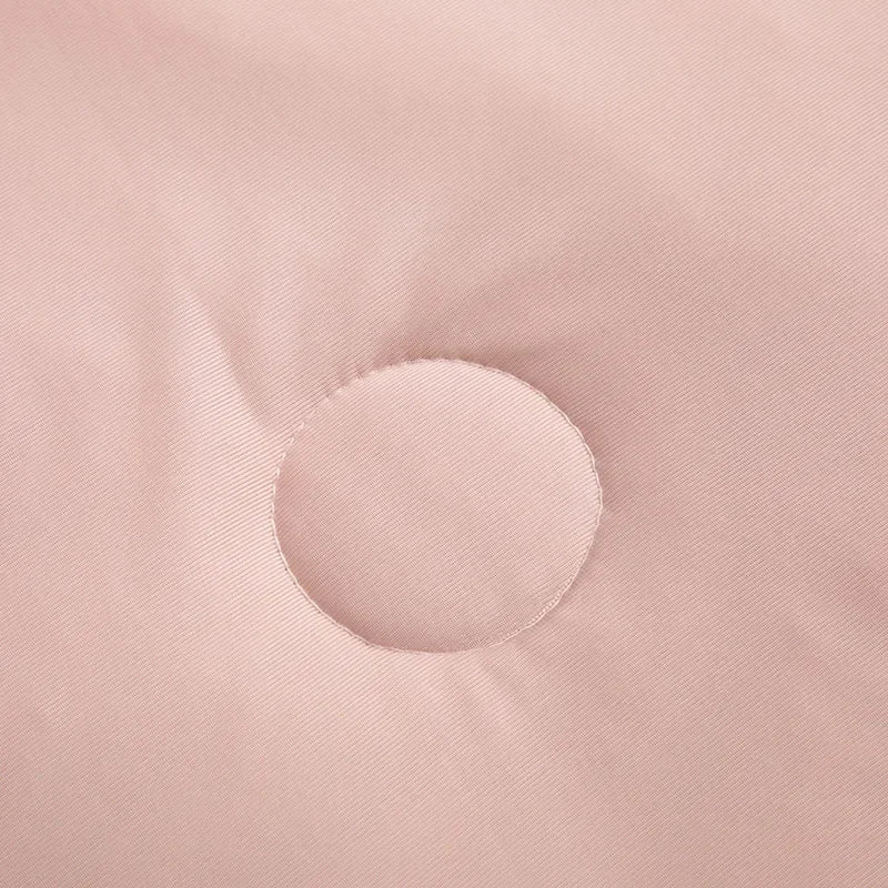 Air Condition Sommer Komforter — Ren Farge Is Silke Kjøleteppe, Lett & Glatt Twin/King Størrelse Quilt | Luvikno