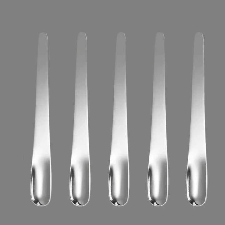 CoffeeSpoonSet - Stilige rustfrie stålskjeer for kaffe og te Luvikno