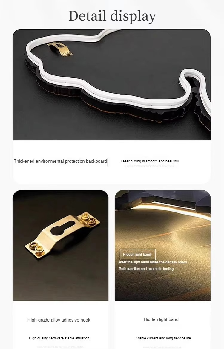 Elegant LED Vegglampe for Soverom og Stuer Luvikno