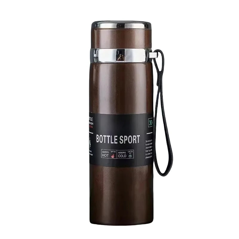 Stainless steel vacuum insulated thermos bottle 1000 ml | Luvikno