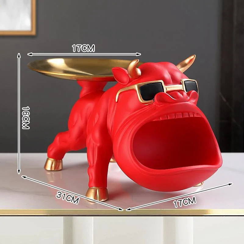 Fancy Bull Dekorativ Nøkkelfeste | Luvikno