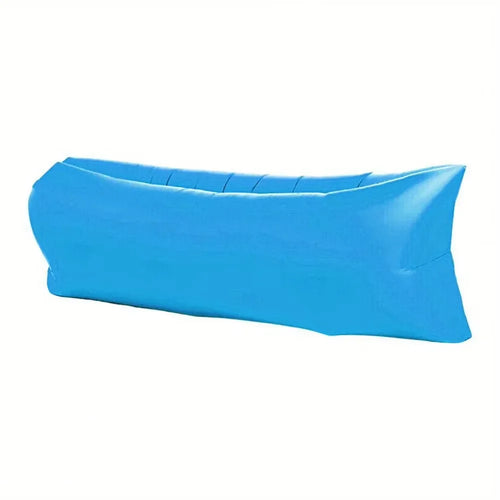 Luvikno | Oppblåsbar Lounge Sofa | Uten Pumpe & med Hodepute | AirLoungeGo Utendørs Sofa 190×70 cm – Bærbar & Vanntett