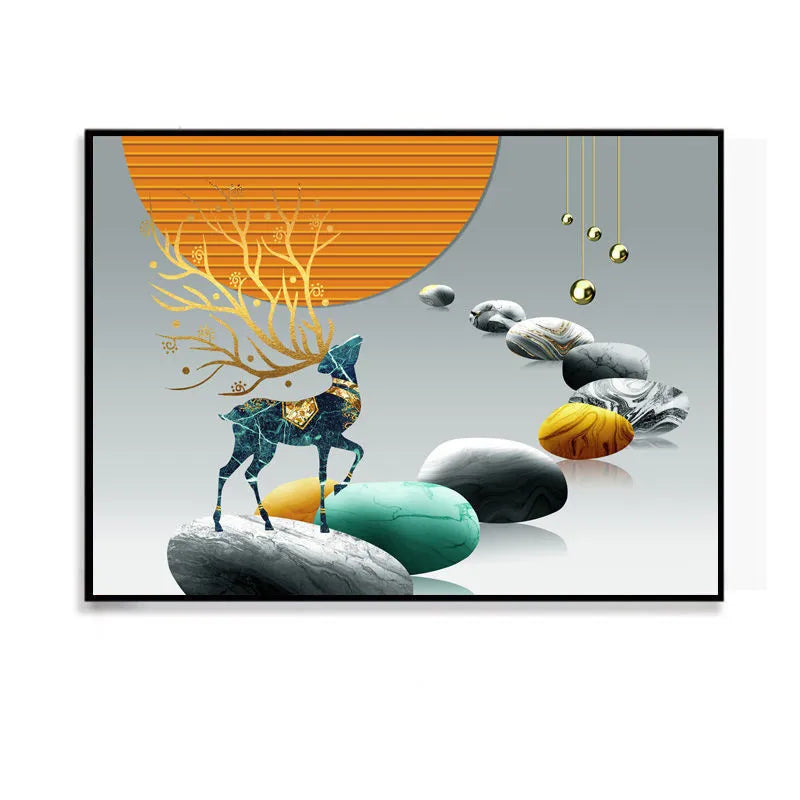 Art View Elegant Canvas Elektrisk Boksdeksel | Luvikno