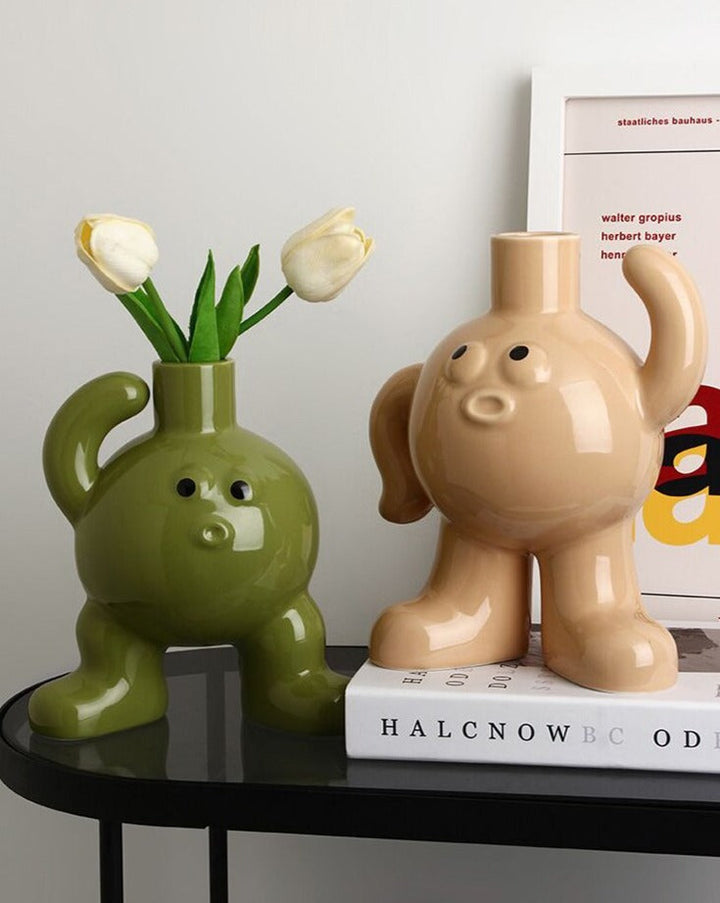 Karakter Keramikk vase | Luvikno