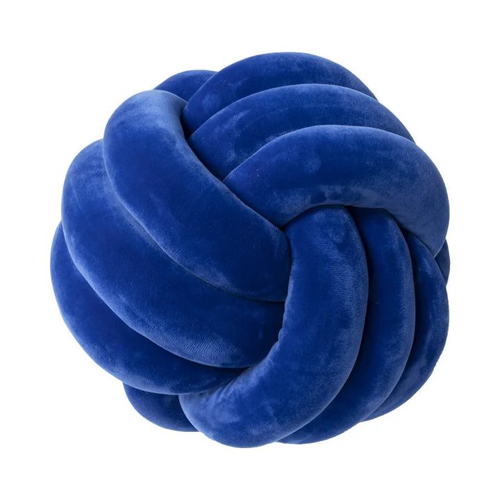 Plush Knot Cushion (Velour) | Luvikno