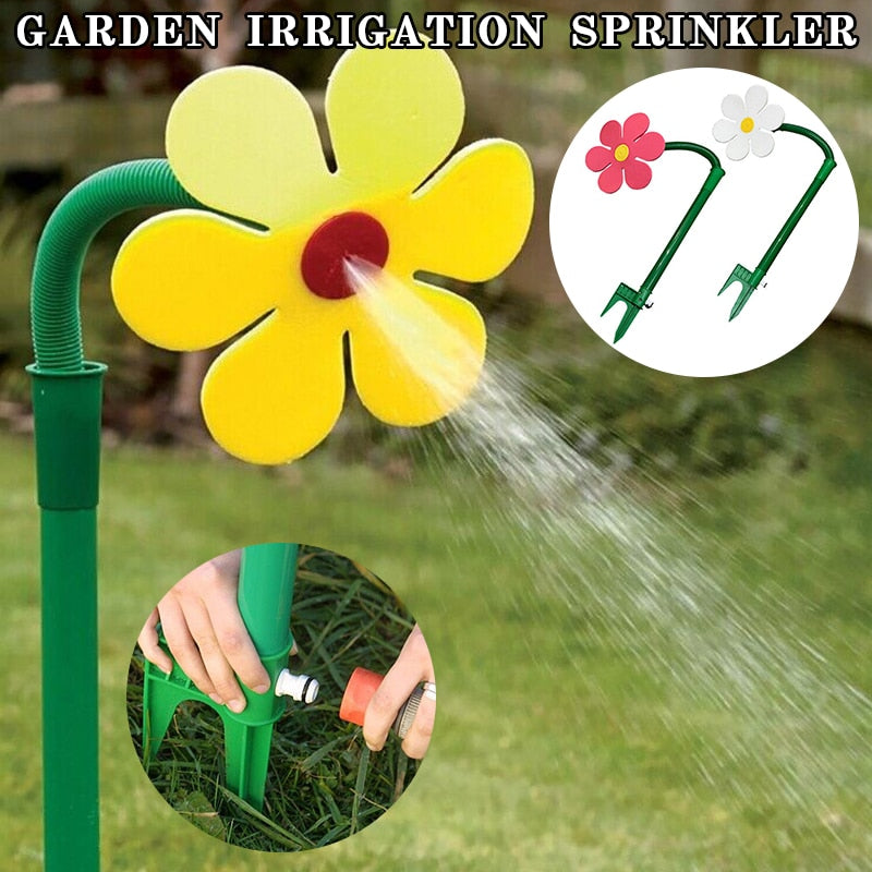Dancing Sunflower Garden Sprinkler | Luvikno