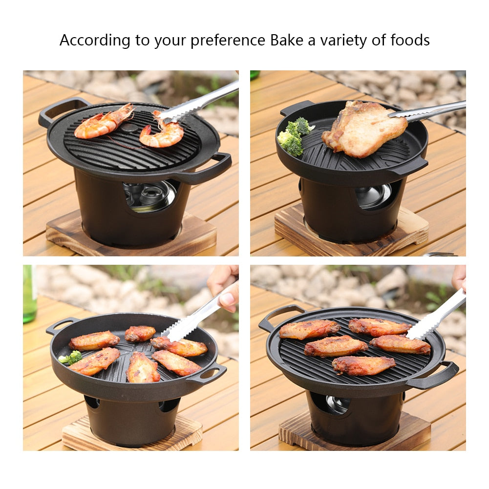 Mini BBQ Non-Stick Japansk Grill | Luvikno