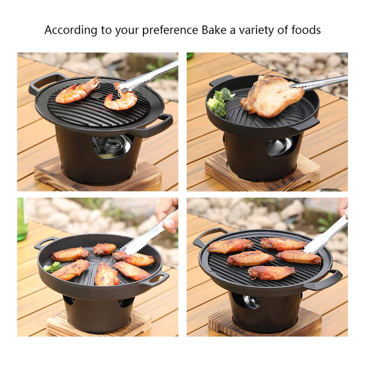 Mini BBQ Non-Stick Japansk Grill | Luvikno