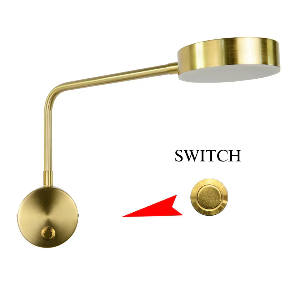 NordicGlow - Justerbar LED Vegglampe for Moderne Interiør Luvikno