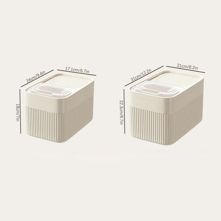 Luvikno | FutterBox FreshGood | Lukket & Fuktbeskyttet | 5/10/15L | For Hund & Kattemat
