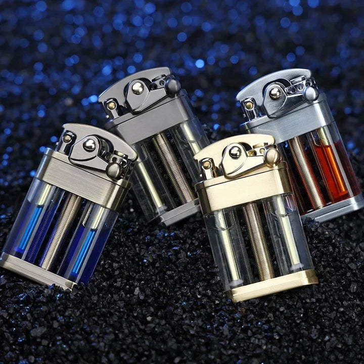 Multi-Fuel Gjennomsiktig Væske Kerosin Lighter | Luvikno