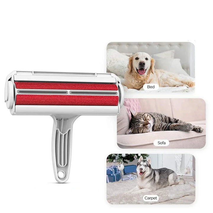 Luvikno | FellFixx Dyrehårfjerner | Gjenbrukbar Lint Roller | Ingen Elektrisitet & Lim | For Sofa, Klær & Bil