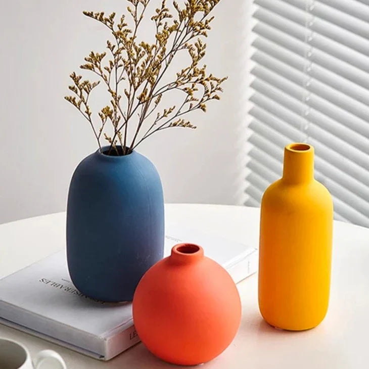 Nordisk keramikk vase Luvikno