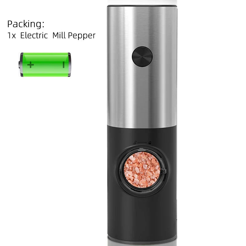 SpiceLite – Luxe Elektrisk Pepper- og Saltkvern Luvikno