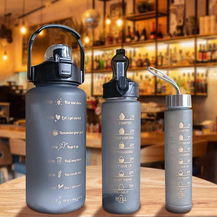 All Day Hydrate Time Marker Vannflaske | Luvikno