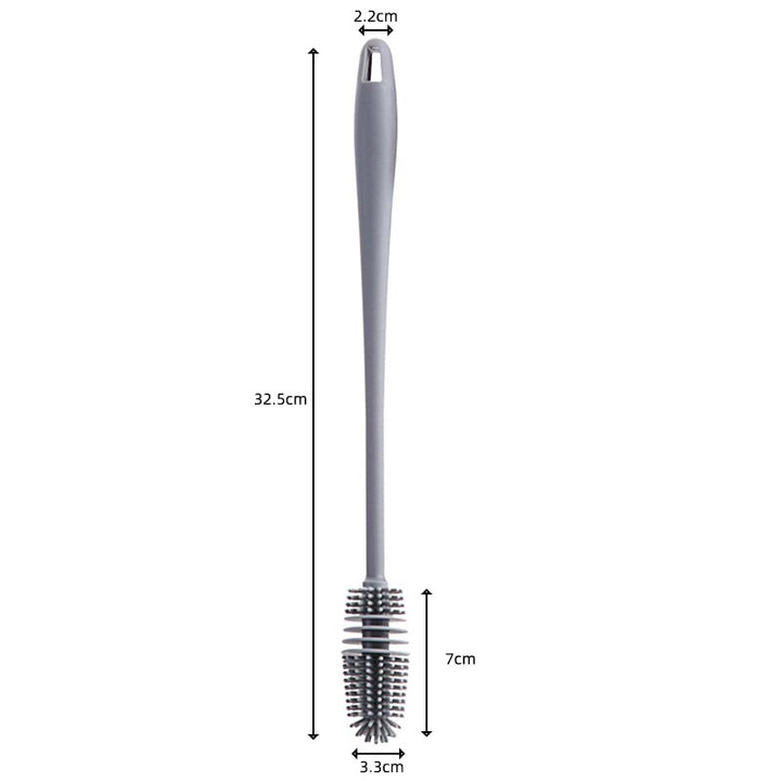 BrushMaster – Silikon oppvaskbørste for flasker og glass Luvikno