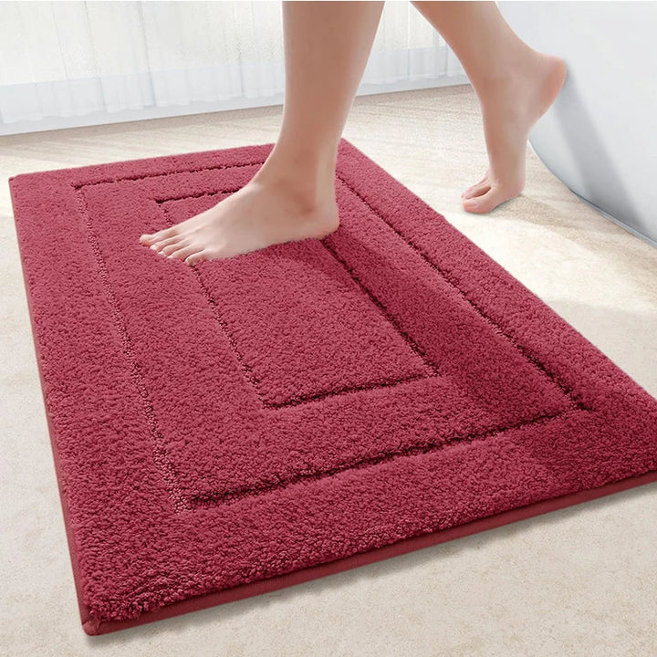 Microfiber Badmatte Dobbel Lag | Luvikno