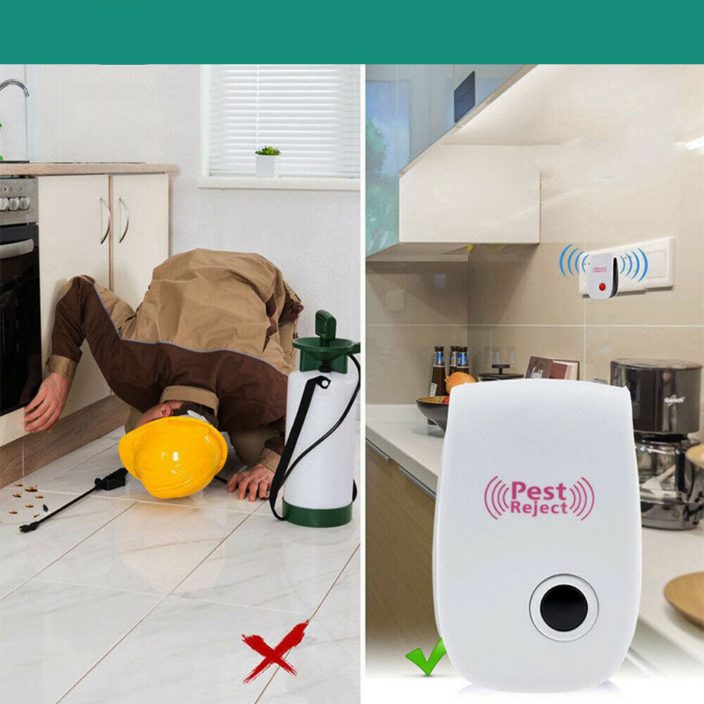 Luvikno | Ultrasonic Musrepeller - Bli kvitt mus på 48 timer eller det er gratis