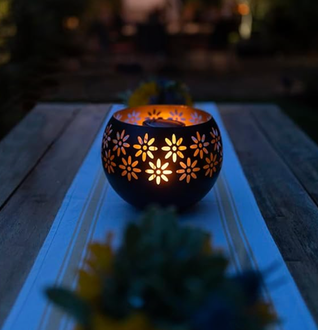 Luvikno | Solar Flower lampe | Solenergidrevet hagebelysning