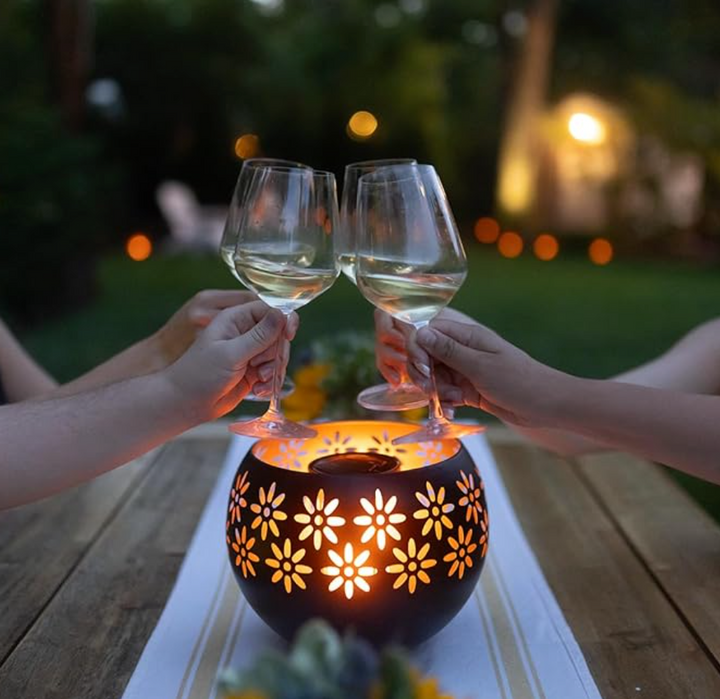Luvikno | Solar Flower lampe | Solenergidrevet hagebelysning