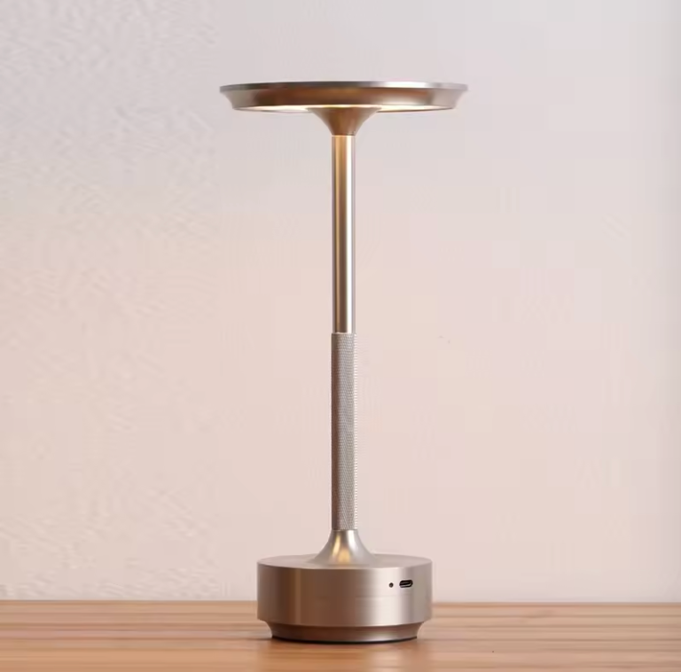 ClarityGlow Luxury Edition | Trådlamp LED Bordlampe | Luvikno