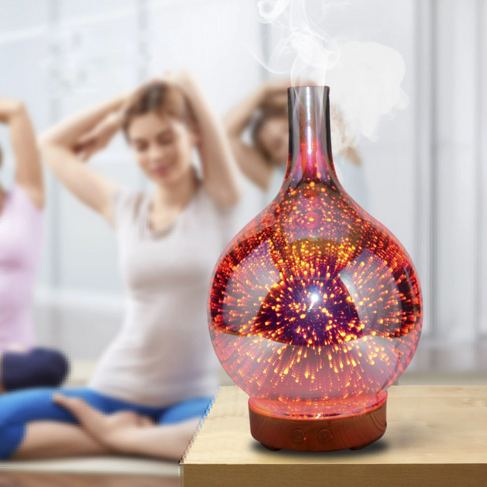Luvikno | CosmicBreeze Aroma Diffuser – Magiske Farger og Oppfriskende Dufter for Avslapning