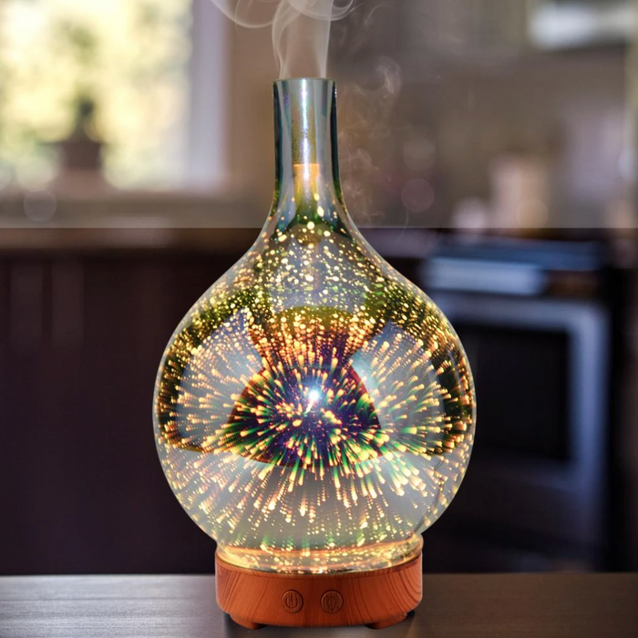 Luvikno | CosmicBreeze Aroma Diffuser – Magiske Farger og Oppfriskende Dufter for Avslapning