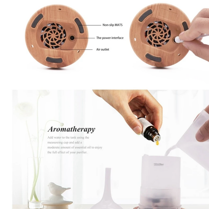 Luvikno | CosmicBreeze Aroma Diffuser – Magiske Farger og Oppfriskende Dufter for Avslapning