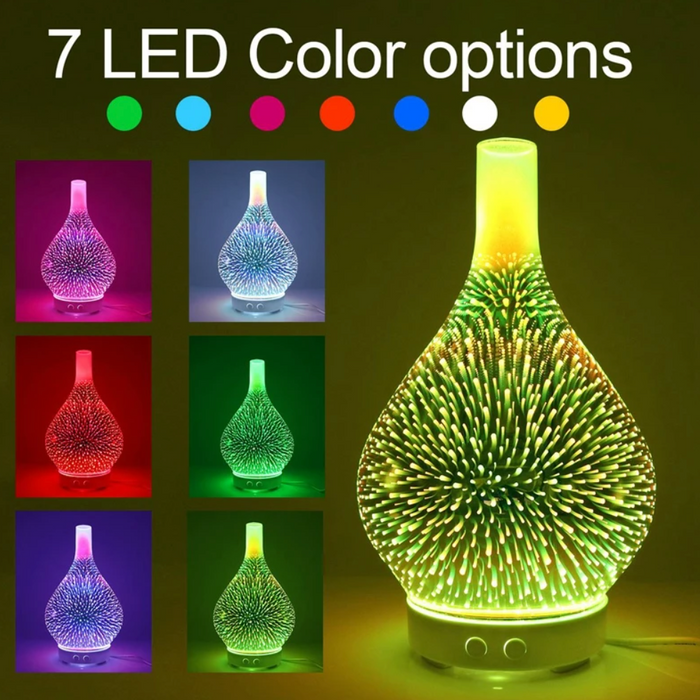 Luvikno | CosmicBreeze Aroma Diffuser – Magiske Farger og Oppfriskende Dufter for Avslapning