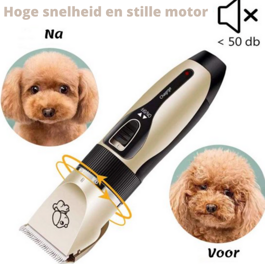 Profesjonell hundefrisør + børste Luvikno