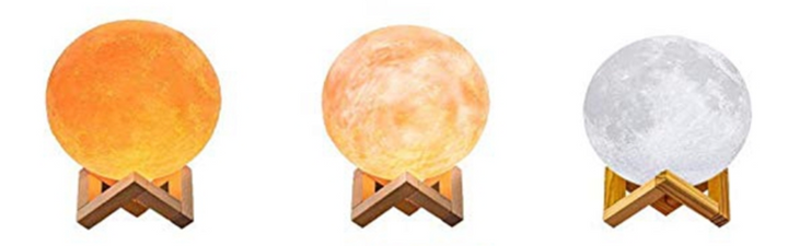 MoonBreeze Purifier - Månelampe og Luftfukter Luvikno