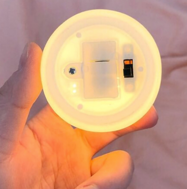 Luvikno | MystiShell Lampe - Drømmende Lampe for Rolig Belysning