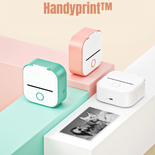 HandyPrint Skriver | Skrivaren som passer i lommen din | Luvikno