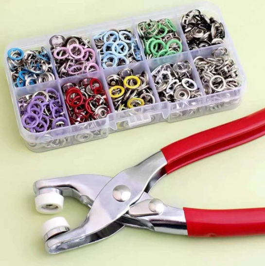 Metal Snap Buttons DIY Set | Klærne dine er som nye igjen! | Luvikno