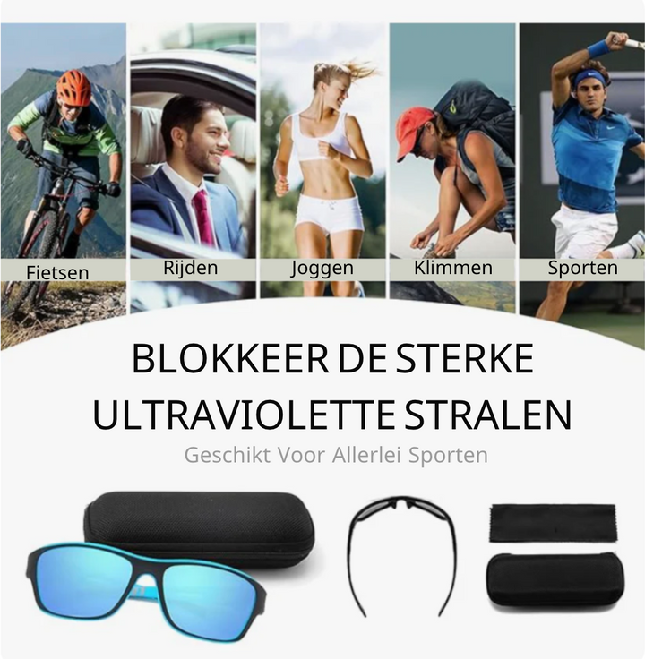 Pablo - Stilige Sportssolbriller for Utendørs Eventyr Luvikno