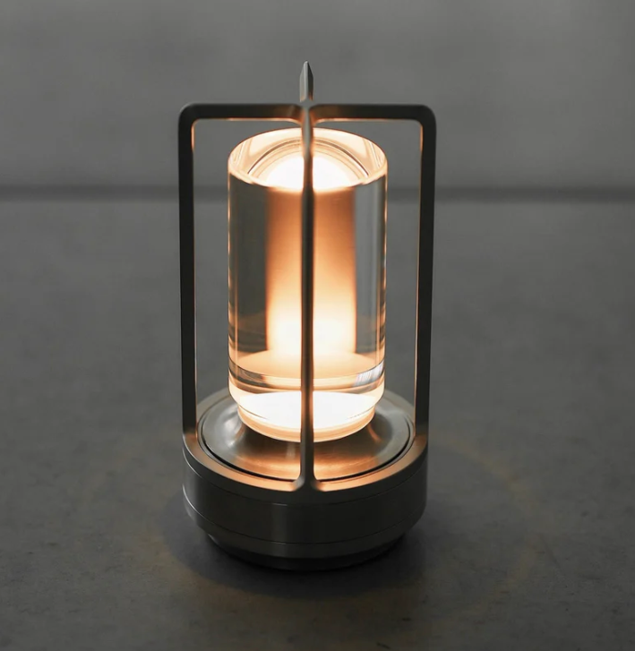 Luvikno | Oppladbar Trådløs LuxeGlow Bordlampe - Elegant Trådløs Lampe for Hver Stemning
