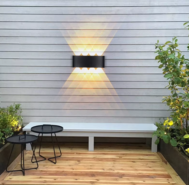 Luvikno | Moderne Innendørs Utendørs Vegglampe – Minimalistisk LED Armatur