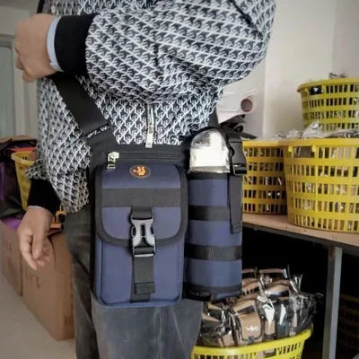 Skuldervesker med vannflaskeholder | Luvikno