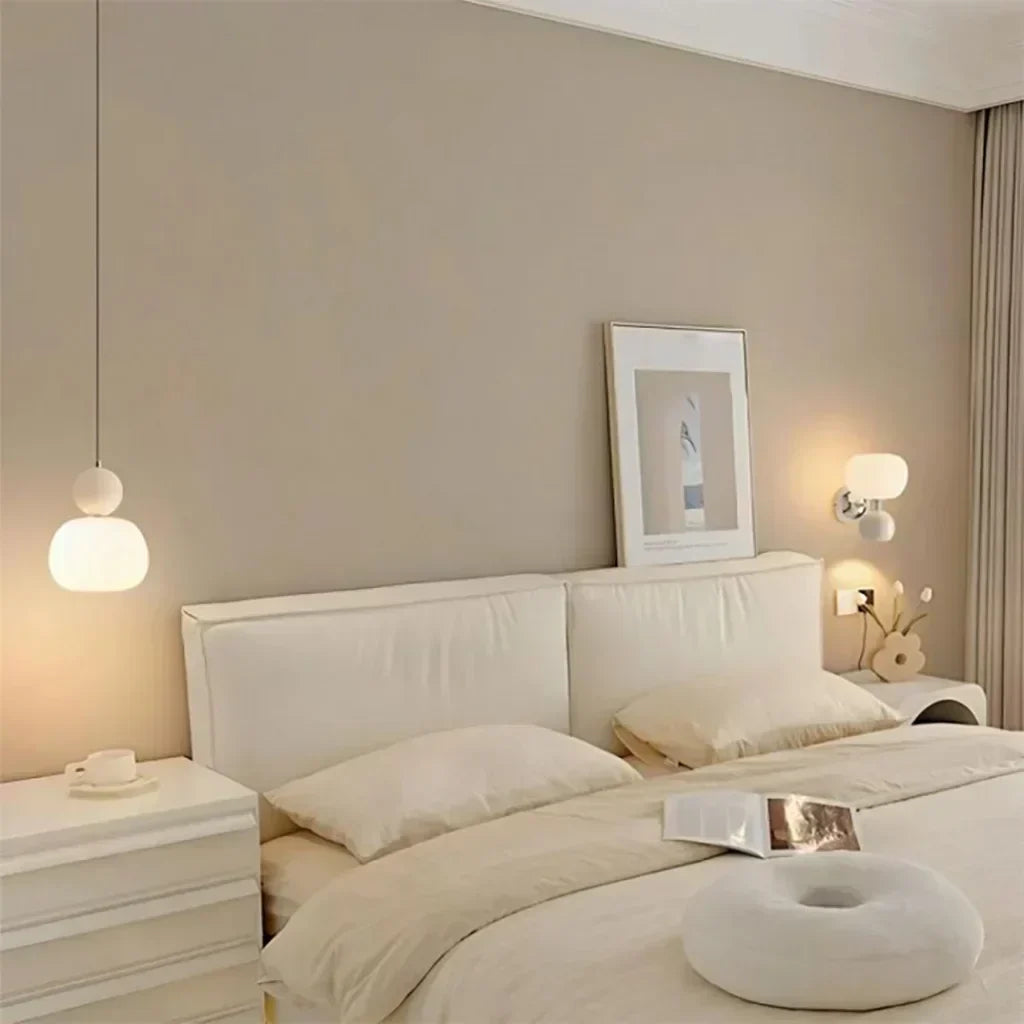 Pendant Light Art Deco Glass Moderne Tak Luvikno