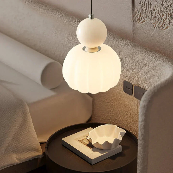 Pendant Light Art Deco Glass Moderne Tak Luvikno