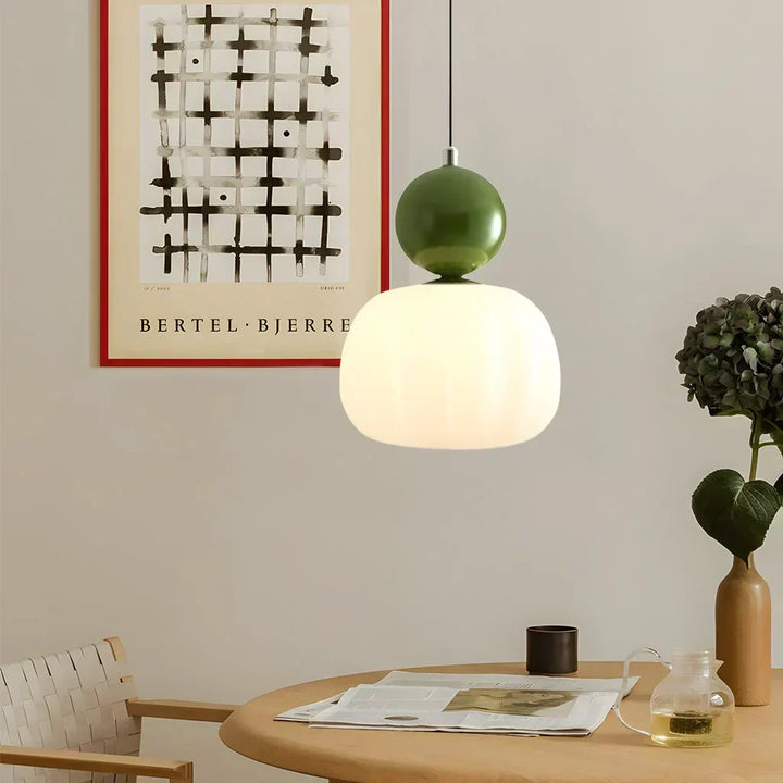 Pendant Light Art Deco Glass Moderne Tak Luvikno