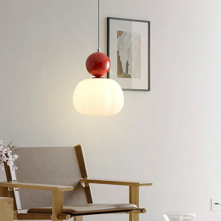 Pendant Light Art Deco Glass Moderne Tak Luvikno