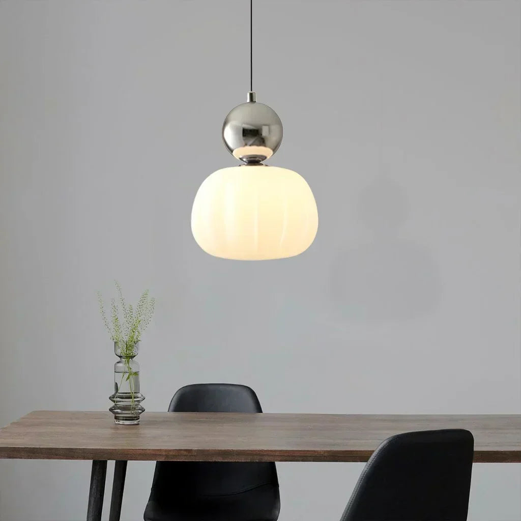 Pendant Light Art Deco Glass Moderne Tak Luvikno